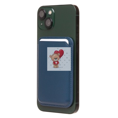 Картхолдер футляр для карт с анимацией (тихоокеанский синий) - SafeMag