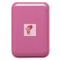 Картхолдер футляр для карт с анимацией (розовый) - SafeMag Картхолдер футляр для карт с анимацией (розовый) - SafeMag