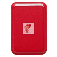 Картхолдер футляр для карт с анимацией (красный) - SafeMag Картхолдер футляр для карт с анимацией (красный) - SafeMag