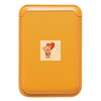 Картхолдер футляр для карт с анимацией (желтый) - SafeMag