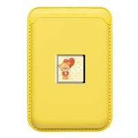 Картхолдер футляр для карт с анимацией (лимонный) ORG SafeMag Картхолдер футляр для карт с анимацией (лимонный) ORG SafeMag