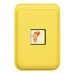 Картхолдер футляр для карт с анимацией (лимонный) ORG SafeMag
