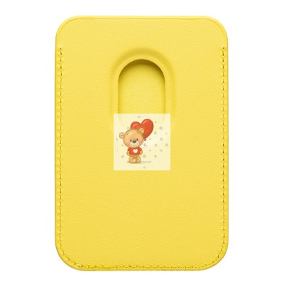 Картхолдер футляр для карт с анимацией (лимонный) ORG SafeMag Картхолдер футляр для карт с анимацией (лимонный) ORG SafeMag