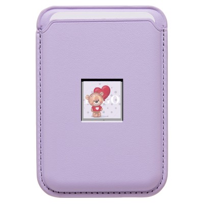 Картхолдер футляр для карт с анимацией (светло-фиолетовый) ORG SafeMag Картхолдер футляр для карт с анимацией (светло-фиолетовый) ORG SafeMag