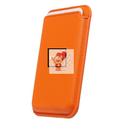 Картхолдер футляр для карт с анимацией (оранжевый) ORG SafeMag Картхолдер футляр для карт с анимацией (оранжевый) ORG SafeMag