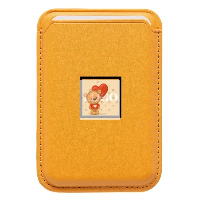 Картхолдер футляр для карт с анимацией (желтый) ORG SafeMag