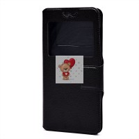 Универсальный чехол-книжка 6.0 (черный)