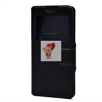 Универсальный чехол-книжка 6.0 (черный)