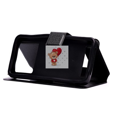 Универсальный чехол-книжка 6.0 (черный) Универсальный чехол-книжка 6.0 (черный)