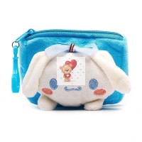 Универсальный чехол-кошелек плюшевый детский (заяц) (синий) Универсальный чехол-кошелек плюшевый детский (заяц) (синий)