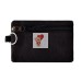 Универсальный чехол-кошелек текстильный 12,5x8,5см (черный)