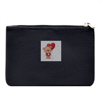 Универсальный чехол-кошелек экокожа 12,5x8см (черный) Универсальный чехол-кошелек экокожа 12,5x8см (черный)