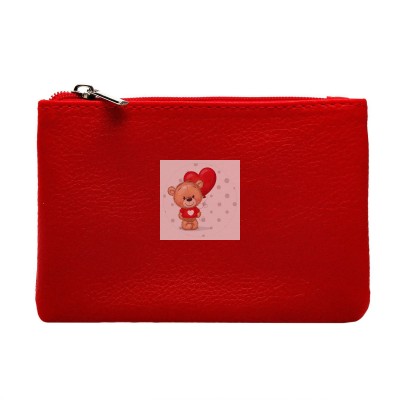 Универсальный чехол-кошелек экокожа 12,5x8см (красный) Универсальный чехол-кошелек экокожа 12,5x8см (красный)