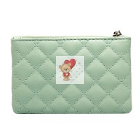 Универсальный чехол-кошелек экокожа 12x8см (мятный)