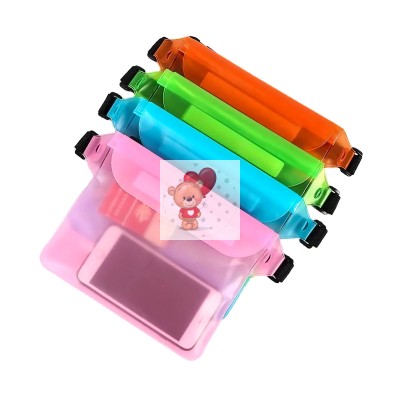 Чехол водонепроницаемый поясной 210x170 мм (розовый) - WPC004 Чехол водонепроницаемый поясной 210x170 мм (розовый) - WPC004