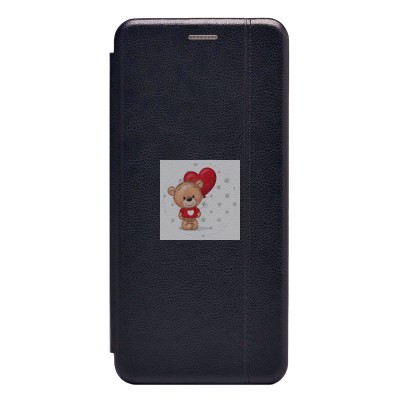 Чехол-книжка для Infinix HOT 30 Play открытие вбок (черный) - BC002 Чехол-книжка для Infinix HOT 30 Play открытие вбок (черный) - BC002