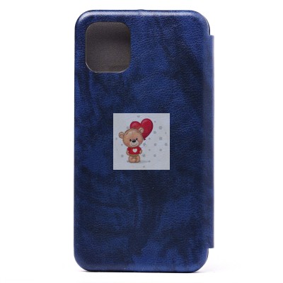 Чехол-книжка для Apple iPhone 11 Pro Max (синий) открытие вбок - BC002 Чехол-книжка для Apple iPhone 11 Pro Max (синий) открытие вбок - BC002