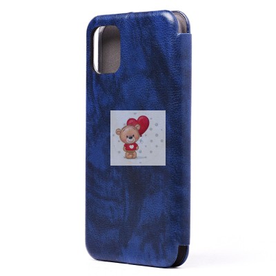 Чехол-книжка для Apple iPhone 11 Pro Max (синий) открытие вбок - BC002 Чехол-книжка для Apple iPhone 11 Pro Max (синий) открытие вбок - BC002