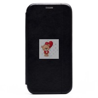 Чехол-книжка для Apple iPhone 11 Pro (черный) открытие вбок - BC002