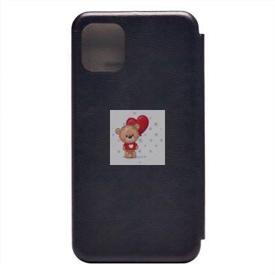 Чехол-книжка для Apple iPhone 11 (черный) открытие вбок - BC002 Чехол-книжка для Apple iPhone 11 (черный) открытие вбок - BC002