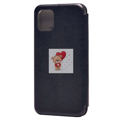 Чехол-книжка для Apple iPhone 11 (черный) открытие вбок - BC002 Чехол-книжка для Apple iPhone 11 (черный) открытие вбок - BC002