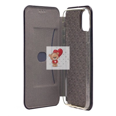Чехол-книжка для Apple iPhone 11 (черный) открытие вбок - BC002 Чехол-книжка для Apple iPhone 11 (черный) открытие вбок - BC002