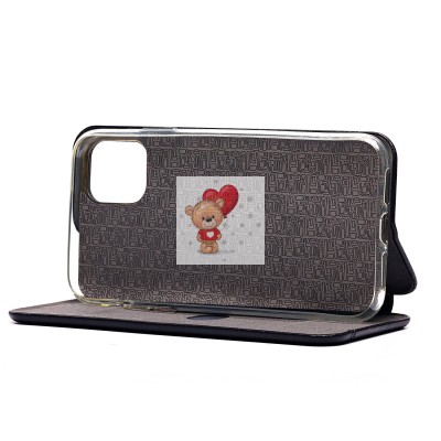 Чехол-книжка для Apple iPhone 11 (черный) открытие вбок - BC002 Чехол-книжка для Apple iPhone 11 (черный) открытие вбок - BC002