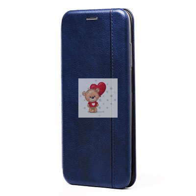 Чехол-книжка для Apple iPhone 11 (синий) открытие вбок - BC002 Чехол-книжка для Apple iPhone 11 (синий) открытие вбок - BC002