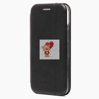 Чехол-книжка для Apple iPhone 12 mini (черный) открытие вбок - BC002 Чехол-книжка для Apple iPhone 12 mini (черный) открытие вбок - BC002