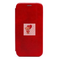 Чехол-книжка для Apple iPhone 12 Pro Max (красный) открытие вбок - BC002