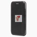 Чехол-книжка для Apple iPhone 12/iPhone 12 Pro (черный) открытие вбок - BC002