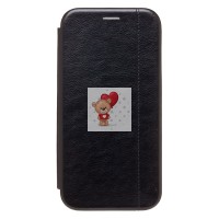 Чехол-книжка для Apple iPhone 15 Plus (открытие вбок) (черный) - BC002 Чехол-книжка для Apple iPhone 15 Plus (открытие вбок) (черный) - BC002