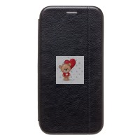 Чехол-книжка для Apple iPhone 15 Pro Max (открытие вбок) (черный) - BC002 Чехол-книжка для Apple iPhone 15 Pro Max (открытие вбок) (черный) - BC002