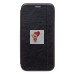 Чехол-книжка для Apple iPhone 15 Pro Max (открытие вбок) (черный) - BC002