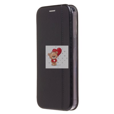 Чехол-книжка для Apple iPhone 15 Pro Max (открытие вбок) (черный) - BC002 Чехол-книжка для Apple iPhone 15 Pro Max (открытие вбок) (черный) - BC002