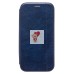 Чехол-книжка для Apple iPhone 15 Pro Max (открытие вбок) (синий) - BC002