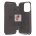 Чехол-книжка для Apple iPhone 15 Pro (открытие вбок) (черный) - BC002