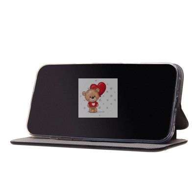 Чехол-книжка для Apple iPhone 16 Plus (черный) - BC002