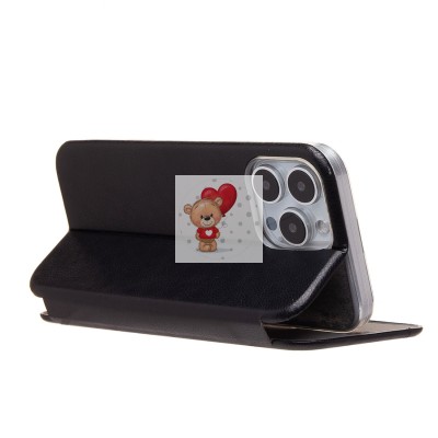 Чехол-книжка для Apple iPhone 16 Pro Max (черный) - BC002 Чехол-книжка для Apple iPhone 16 Pro Max (черный) - BC002