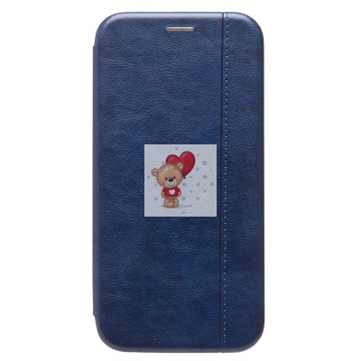 Чехол-книжка для Apple iPhone 16 Pro Max (синий) - BC002