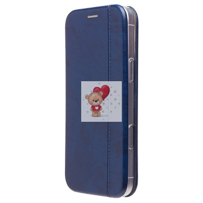 Чехол-книжка для Apple iPhone 16 Pro Max (синий) - BC002