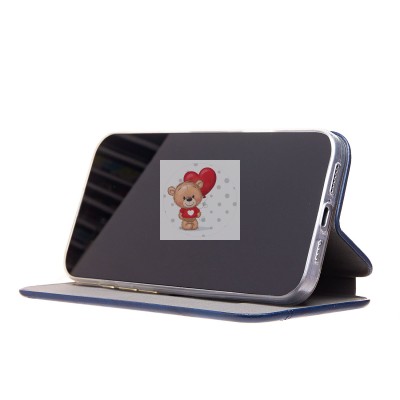 Чехол-книжка для Apple iPhone 16 Pro Max (синий) - BC002