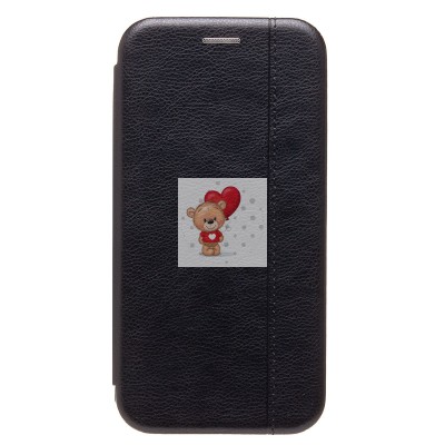 Чехол-книжка для Apple iPhone 16 Pro (черный) - BC002