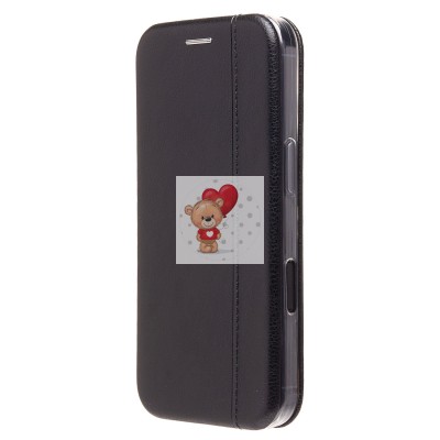 Чехол-книжка для Apple iPhone 16 Pro (черный) - BC002