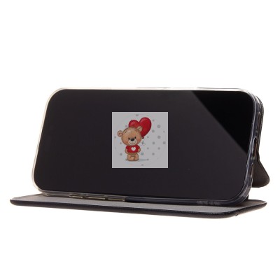 Чехол-книжка для Apple iPhone 16 Pro (черный) - BC002