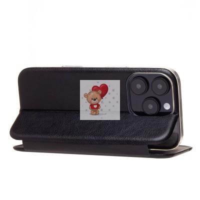 Чехол-книжка для Apple iPhone 16 Pro (черный) - BC002