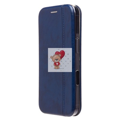 Чехол-книжка для Apple iPhone 16 Pro (синий) - BC002 Чехол-книжка для Apple iPhone 16 Pro (синий) - BC002