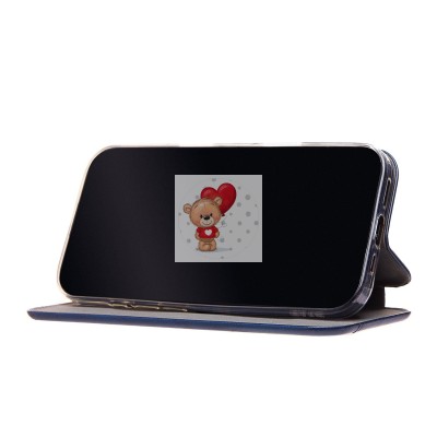 Чехол-книжка для Apple iPhone 16 Pro (синий) - BC002 Чехол-книжка для Apple iPhone 16 Pro (синий) - BC002