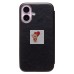 Чехол-книжка для Apple iPhone 16 (черный) - BC002
