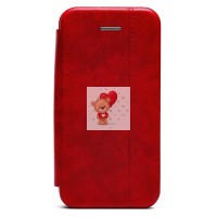 Чехол-книжка для iPhone 5S (красный) открытие вбок - BC002 Чехол-книжка для iPhone 5S (красный) открытие вбок - BC002